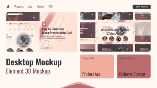 Website Screen Mockup