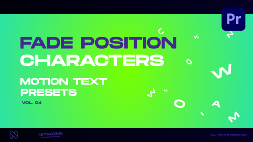 Dynamic Character Text Animations: Modern Fade and Position Effects