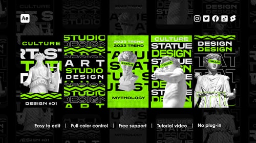 Abstract Instagram Reels