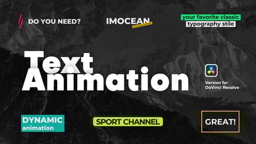 Text Animation | DaVinci Resolve