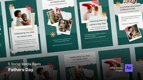 Happy Fathers Day - Instagram Reel Template