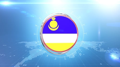 Modern Circular Frame Content Reveal