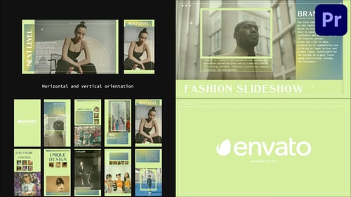 Dynamic Fashion Slideshow for Modern Editorial Displays
