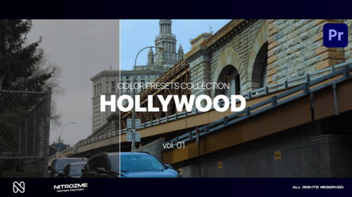 Hollywood LUT Collection Vol. 01 for Premiere Pro
