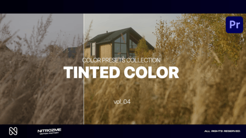 Colleción LUT tintada, volumen 04 para Premiere Pro