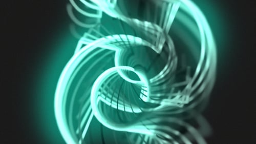 Dynamic Glowing Line Logo Reveal