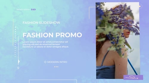 Clean Minimal Fashion Slideshow for Brand Promotion
