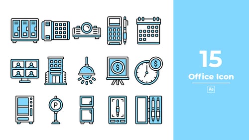 Office Icon After Effect