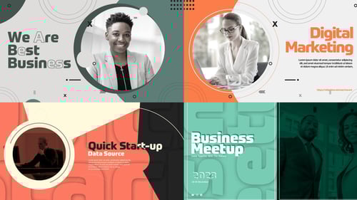 Modern Corporate Business Presentation Slides Pack