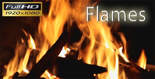 Burning Bonfire with Mesmerizing Flames at Night