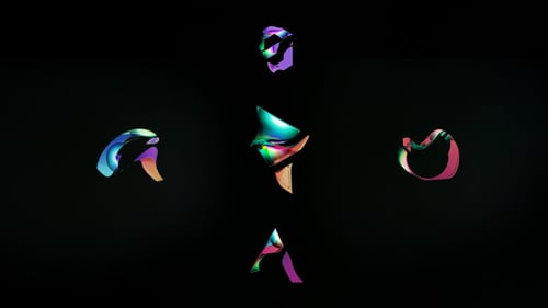 Logo de distorção de cores