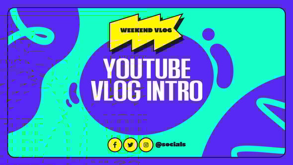 Podcast Youtube Vlog Intro, Openers ft. 3d & animated - Envato