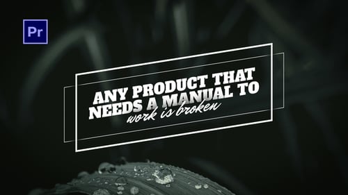 Big Text Animations for Premiere Pro