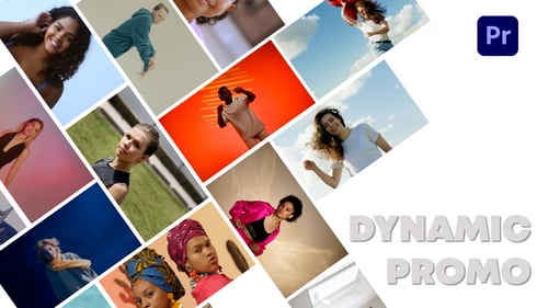 Dynamic Photo Video Media Showcase Template
