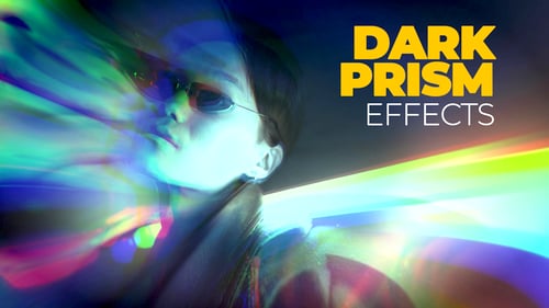 Dynamic Prism Light Distortion Video Overlays