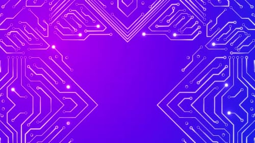 3D of print circuit technology cyber and futuristic concept