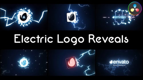Revelado Logo da Electric para DaVinci Resolve