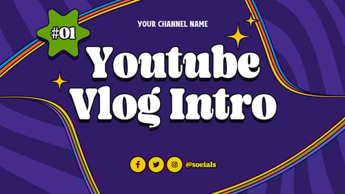 Youtube Blog Intro MOGRT
