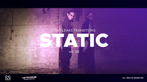 Light Leaks Static Transitions Vol. 02