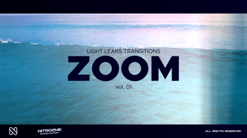 Light Leaks Zoom Transitions Vol. 01