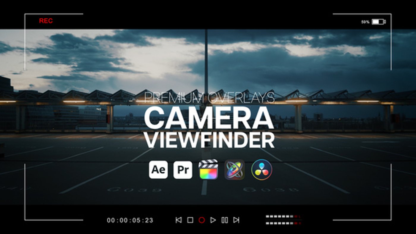 Premium Overlays Camera Viewfinder, Elements ft. security camera ...