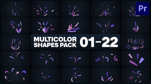 Multicolor Shapes for Premiere Pro