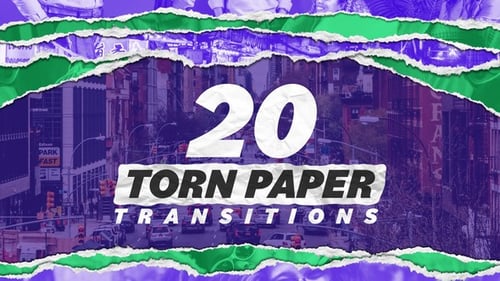 Torn Paper Transitions