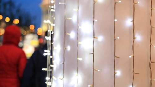 Neon Lights on the Street