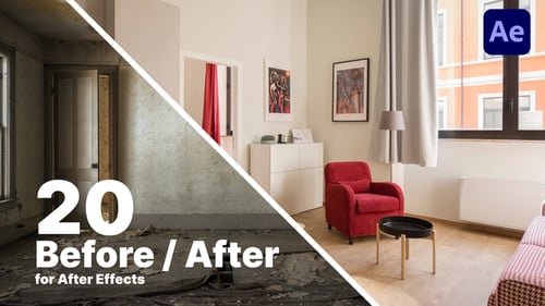 Dynamic Before & After Comparison – After Effects Template
