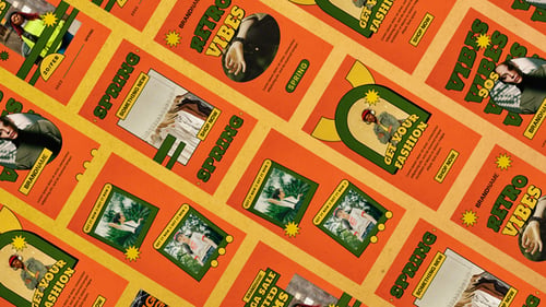 90's Psychedelic Fashion Instagram Reel