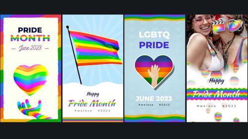 Paquete de historias LGBTQ de Pride
