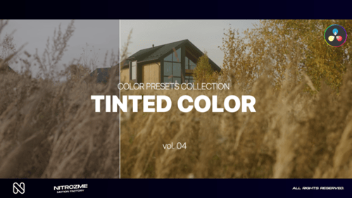 Tinted LUT Collection Vol. 04 for DaVinci Resolve