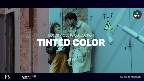 Tinted LUT Collection Vol. 06 for DaVinci Resolve