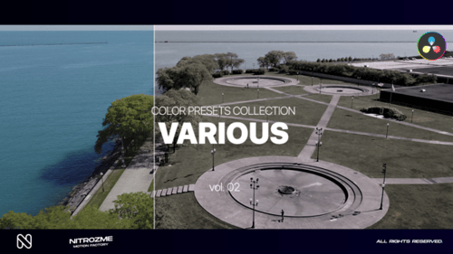 Various LUT Collection Vol. 02 for DaVinci Resolve