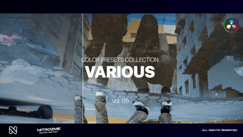 Various LUT Collection Vol. 05 for DaVinci Resolve