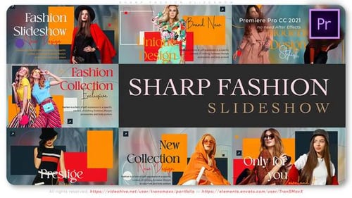 Sharp Fashion Slideshow