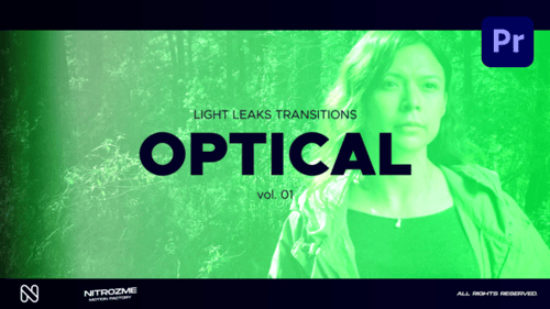 Light Leaks Optic Transitions Vol. 01 for Premiere Pro