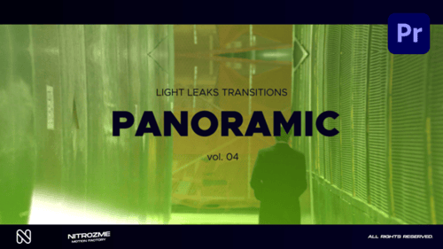 Light Leaks Panoramic Transitions Vol. 04 for Premiere Pro