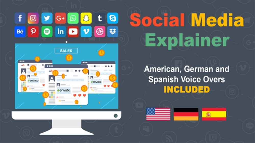 Social Media Explainer, Openers ft. explainer & saas promo - Envato