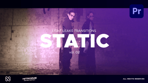 Light Leaks Transitions, volumen 02 para Premiere Pro