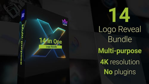Logo Reveal Bundle | 14 in One