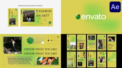 Fashion Slideshow for After Effects