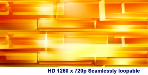 Dynamic Glowing Abstract Geometric Background Loop