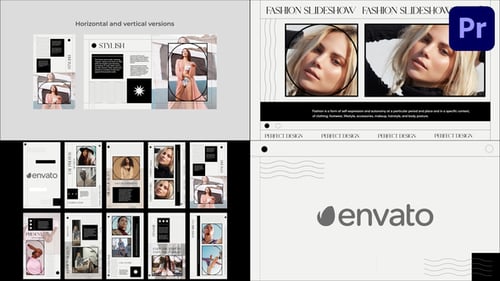 Minimal Fashion Slideshow Presentation for Social Media