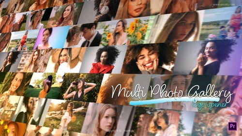 Multi Photo Gallery Logo Opener
