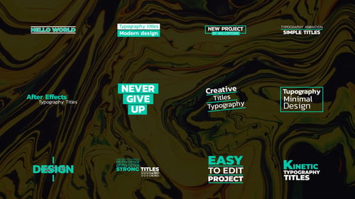 Typography Titles | FCPX & Apple Motion