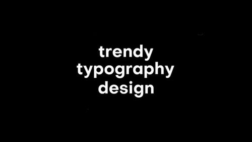 Kinetic Typography
