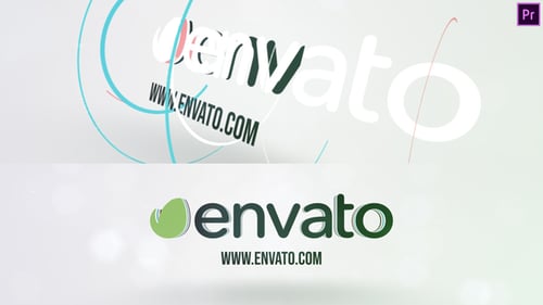 Clean Corporate Logo Reveal with Circular Motion