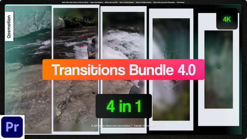 Dynamic Modern Geometric Transitions Pack for Premiere Pro