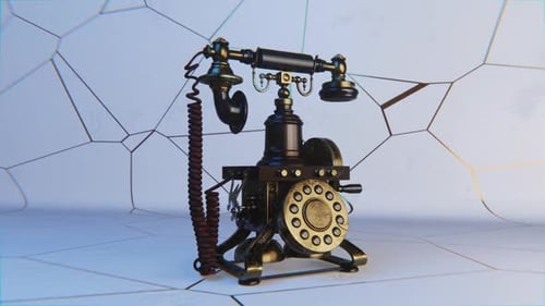 Vintage Retro Old Telephone